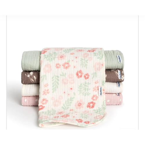 5-Pack Baby Girls Pink Floral Muslin Burp Cloths – Gerber Childrenswear
