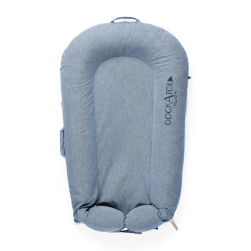 DockATot Deluxe+ Pod -Indigo Chambray - Bubbleeboo