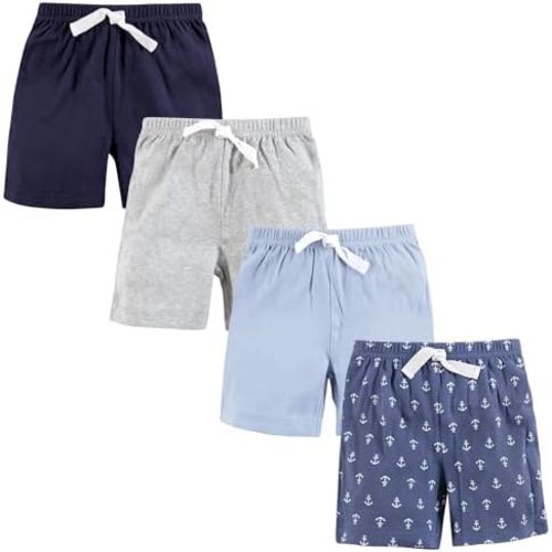 Hudson Baby Baby Shorts Bottoms 4-Pack