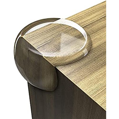 Corner Protector for Baby, Protectors Guards - Furniture Corner Guard & Edge Safety Bumpers - Baby Proof Bumper & Cushion to Cover Sharp Furniture & Table Edges - Clear and Transparent - (12 Pack)