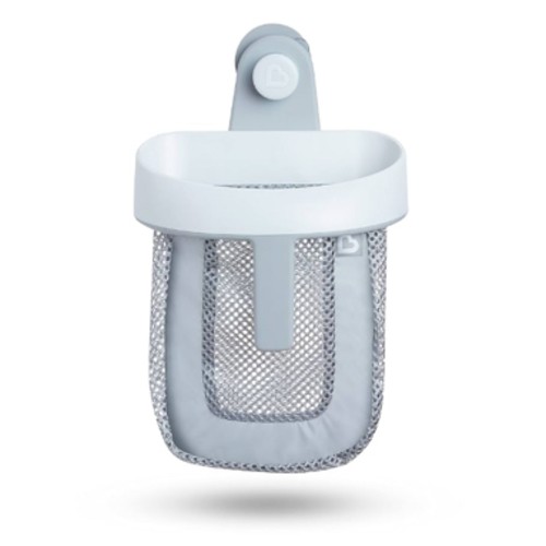 Munchkin® Super Scoop™ Hanging Bath Toy Storage with Quick Drying Mesh, Grey