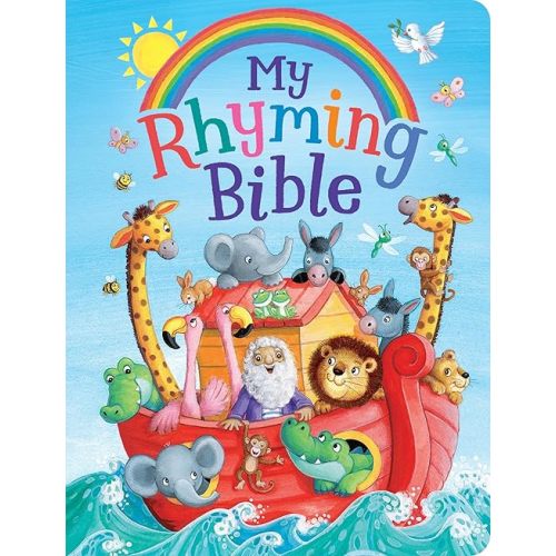 My Rhyming Bible – Captivating Classic Bible Stories Retold as Simple Rhymes, Perfect for Toddlers and Preschoolers, Ages 2 and Up Board book – April 1, 2025