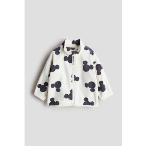 Patterned Fleece Jacket
