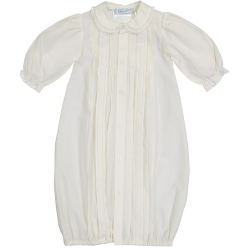 Girls Pintuck & Lace Take Me Home Gown and Hat | Feltman Brothers