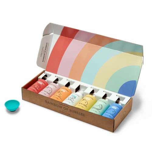 Rainbow of Bubbles Mixable Bath Soap for Kids – Dabble & Dollop
