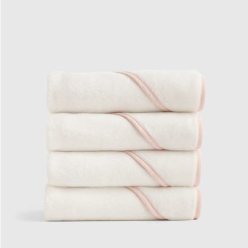 Organic Turkish Cotton Baby Hooded Towel Set 4-Pack