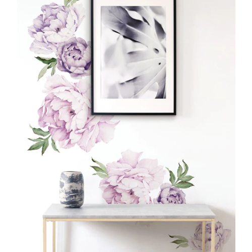 Peony Flower Wall Stickers