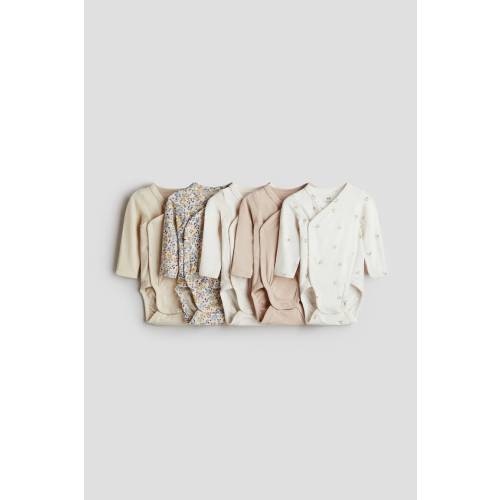 5-pack Wrapover Bodysuits