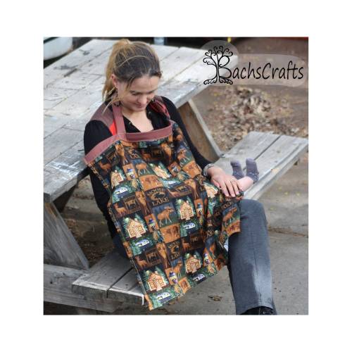 Custom Made Cotton Nursing Cover/Blanket for Breastfeeding Mothers