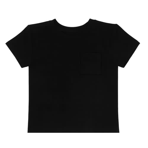 Little Sleepies Short Sleeve Relaxed Pocket Tee for Boys and Girls