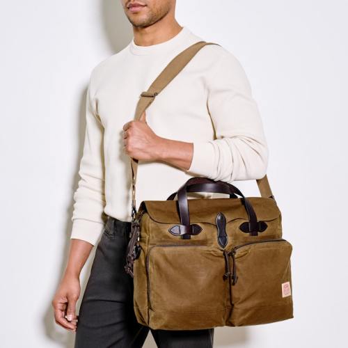 24 Hour Tin Cloth Briefcase | Filson