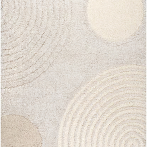 Plumefield Maren Hazy Swirls Beige Rug