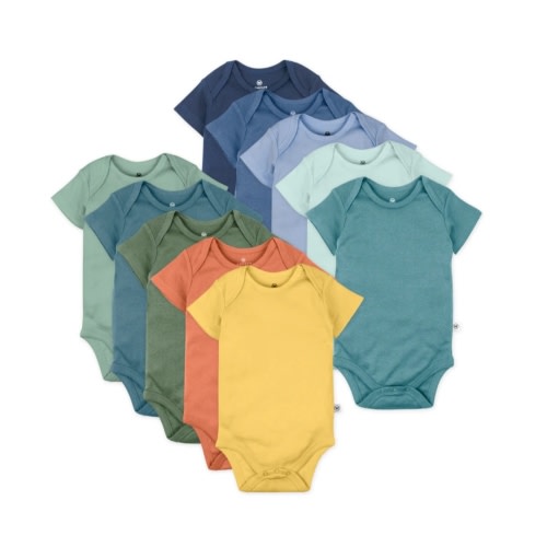 10-Pack Organic Cotton Short Sleeve Bodysuits | Honest Baby Clothing