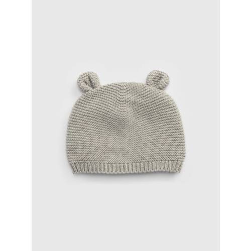 GAP - Baby Brannan Bear Beanie (Gray 3-6M)