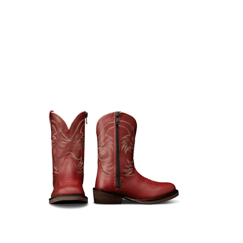 The Annie Toddler - Scarlet Cowhide