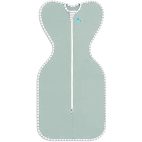Love to Dream Swaddle, Baby Sleep Sack, Swaddle Up Self-Soothing Swaddles for Newborns, Get Longer Sleep, Snug Fit Helps Calm Startle Reflex, Lite 0.2 Tog Sleep Sack, 8-13 lbs, Olive