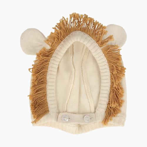 MERI MERI Knit Baby Bonnet - Lion