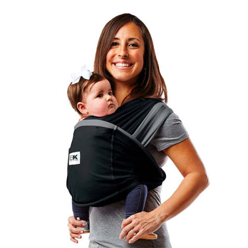 Baby Ktan Baby Carrier Black-Grey / L