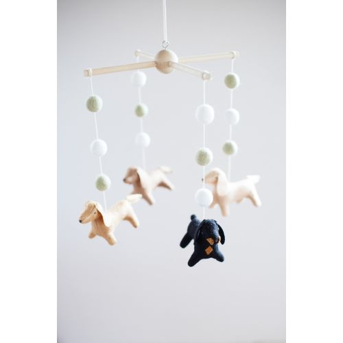 Dachshund Baby Mobile