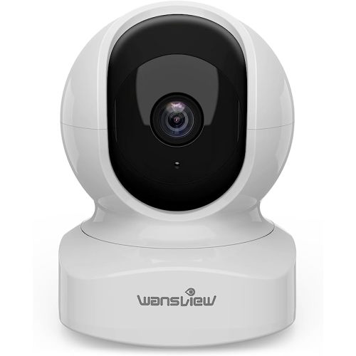 Home Security Camera, Baby Camera, 2K wansview WiFi Camera for Pet/Nanny, Motion Alerts, 2 Way Audio, Night Vision, Compatible with Alexa Echo Show, with TF Card Slot and Cloud