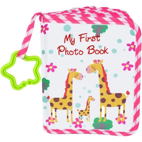 Baby Photo Album Soft Cloth Photo Book First Year Memory Album - TikTok Shop