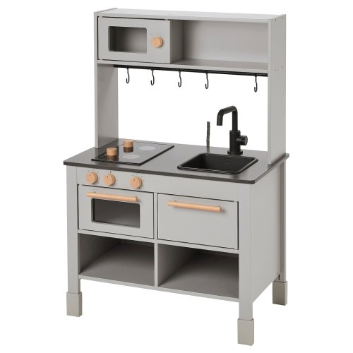 IKEA SILLTRUT Kitchen for children - gray
