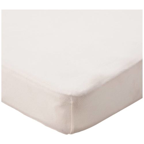 HonestBaby Unisex-Baby Fitted Crib Sheets Set Standard Mattress, 100% Organic Cotton Baby Boys, Girls, Neutral, 1 Pack - Strawberry Pink Floral, One Size