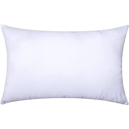 MIULEE Throw Pillow Insert Premium Pillow Stuffer Sham Rectangle for Decorative Cushion Bed Couch Sofa 12x20 Inch