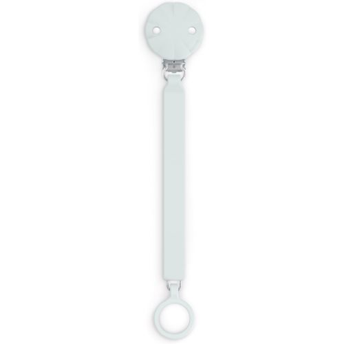 Suavinex Wonder Silicone Baby Pacifier Clip, Spain's #1 Baby Bottle and Pacifier Brand, Paci Clips for Babies, Essentials, Illusion Blue