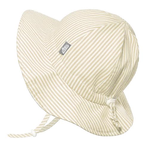 JAN & JUL 50+ UPF Cotton Sun Hat with Wide Brim for Toddler Girls