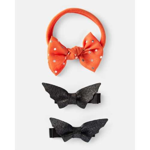 Baby 3-Piece Halloween Hair Accessories - Orange/Black - Carter's | Carter's