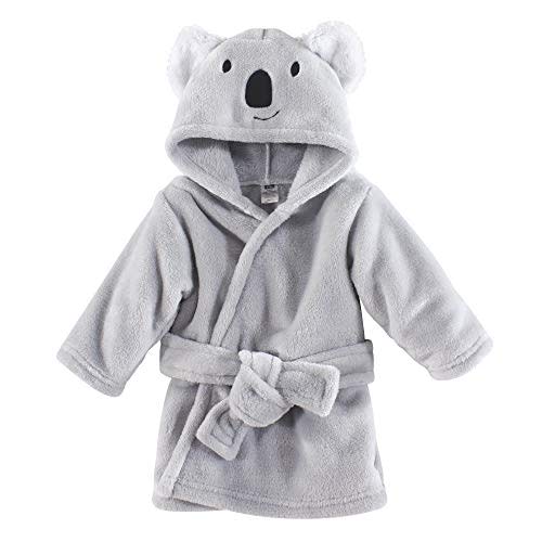 Hudson Baby Unisex Baby Plush Animal Face Bathrobe