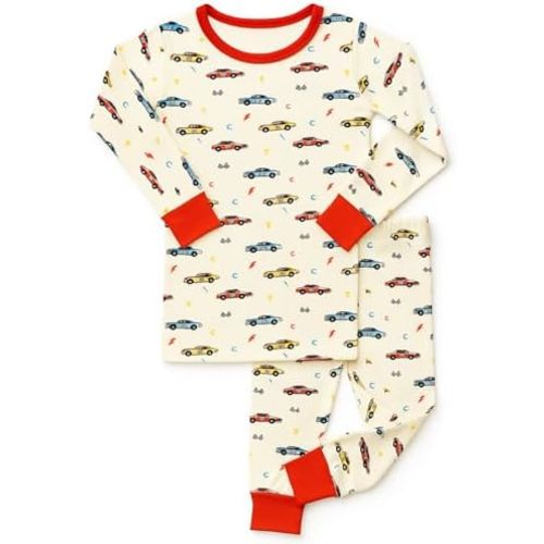 Toddler Pajamas Viscose Soft Baby Pajamas 2 Piece Sleepwear Set Toddler PJs