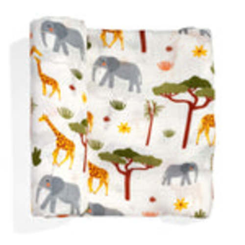 In The Savanna bamboo swaddle – Rookie Humans