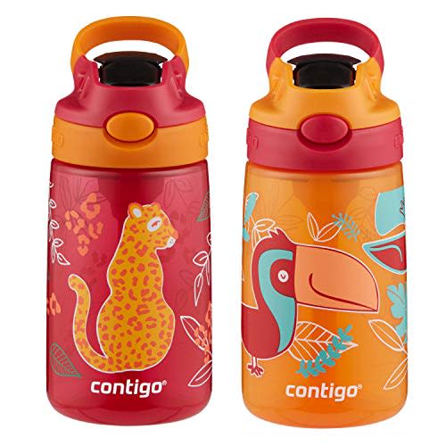 Contigo 14oz Kids Plastic Spill-Proof Tumbler with Straw Hedgehog