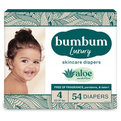 bumbum Luxury Skincare Disposable Diapers - Size 3 - 6ct