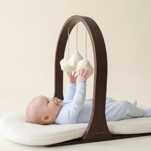 Snuggleme Lounger Play Arch in Walnut