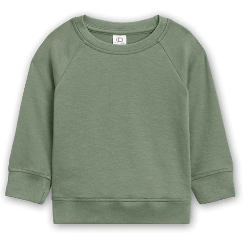 Colored Organics Baby Organic Cotton Infant Lightweight Pullover Top - 3-6 Months - Thyme Green
