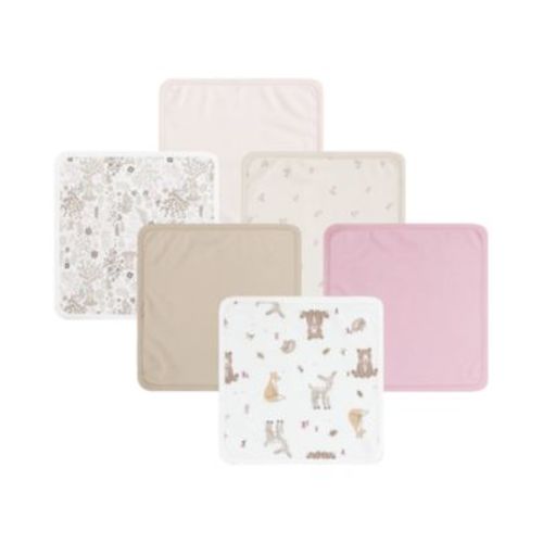 Baby "Forest Friends" Washcloths 6-Pack