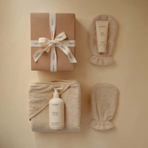 Mushie Baby Bath Time Gift Set