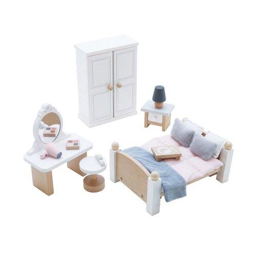 Le Toy Van Daisylane Bedroom Furniture Set for Dollhouse
