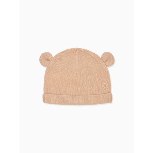 Camel Melange Gloria Cashmere Baby Hat