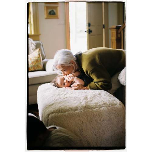 Ollie: Standard Size Stationary Rectangle Ottoman with Wood Legs | Oilo™ Studio in Aussie Faux Hide