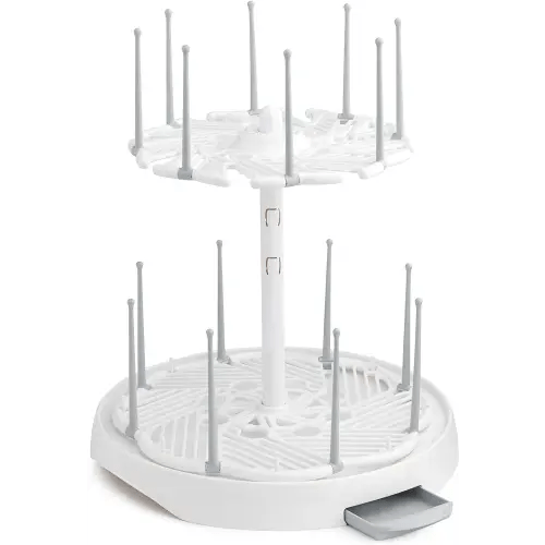 Munchkin® High Capacity Drying Rack for Baby Bottles and Accessories, White