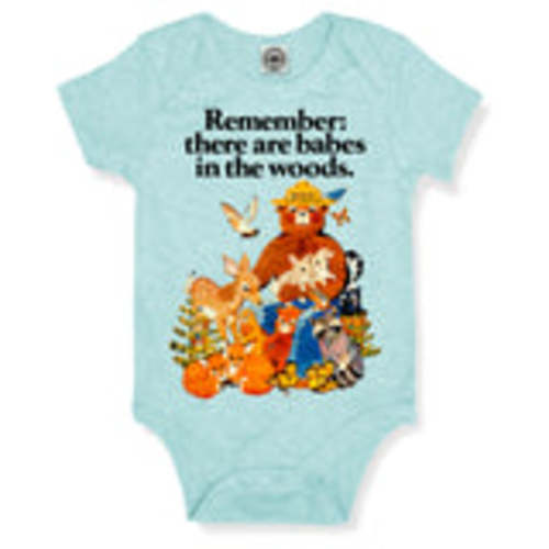 Smokey Bear Vintage "Babes In The Woods" Infant Onesie – Hank Player