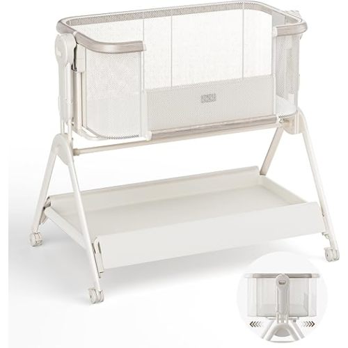 3 in 1 Baby Bassinet,Bedside Bassinet