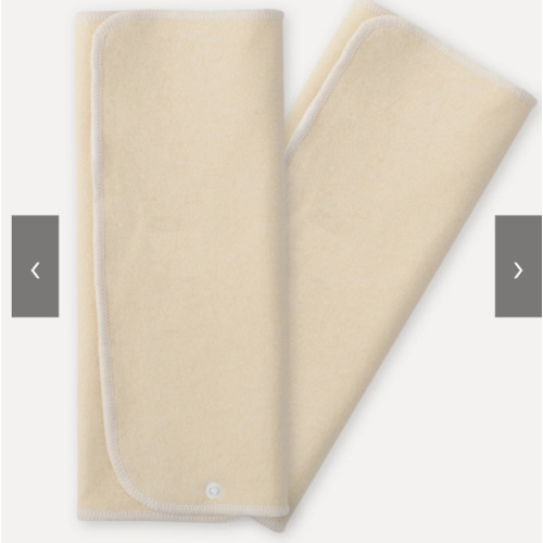 2 Layer Hemp Prefold 2 Pack with Snaps