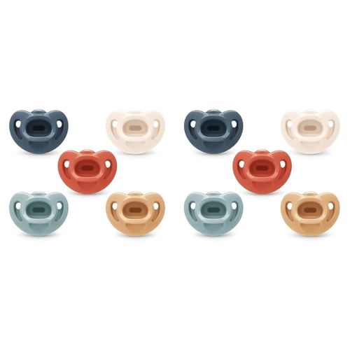 NUK Comfy Orthodontic Pacifiers 0-6 Months (5 Pack) + 6-18 Months (5 Pack)