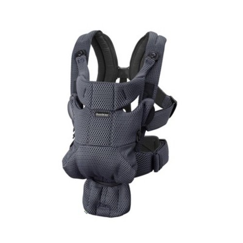 BabyBjorn Baby Carrier Free in 3D Mesh, Color: Anthracite