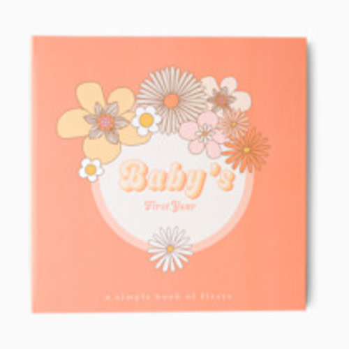 Lucy Darling Baby's First Year Memory Book - Flower Child